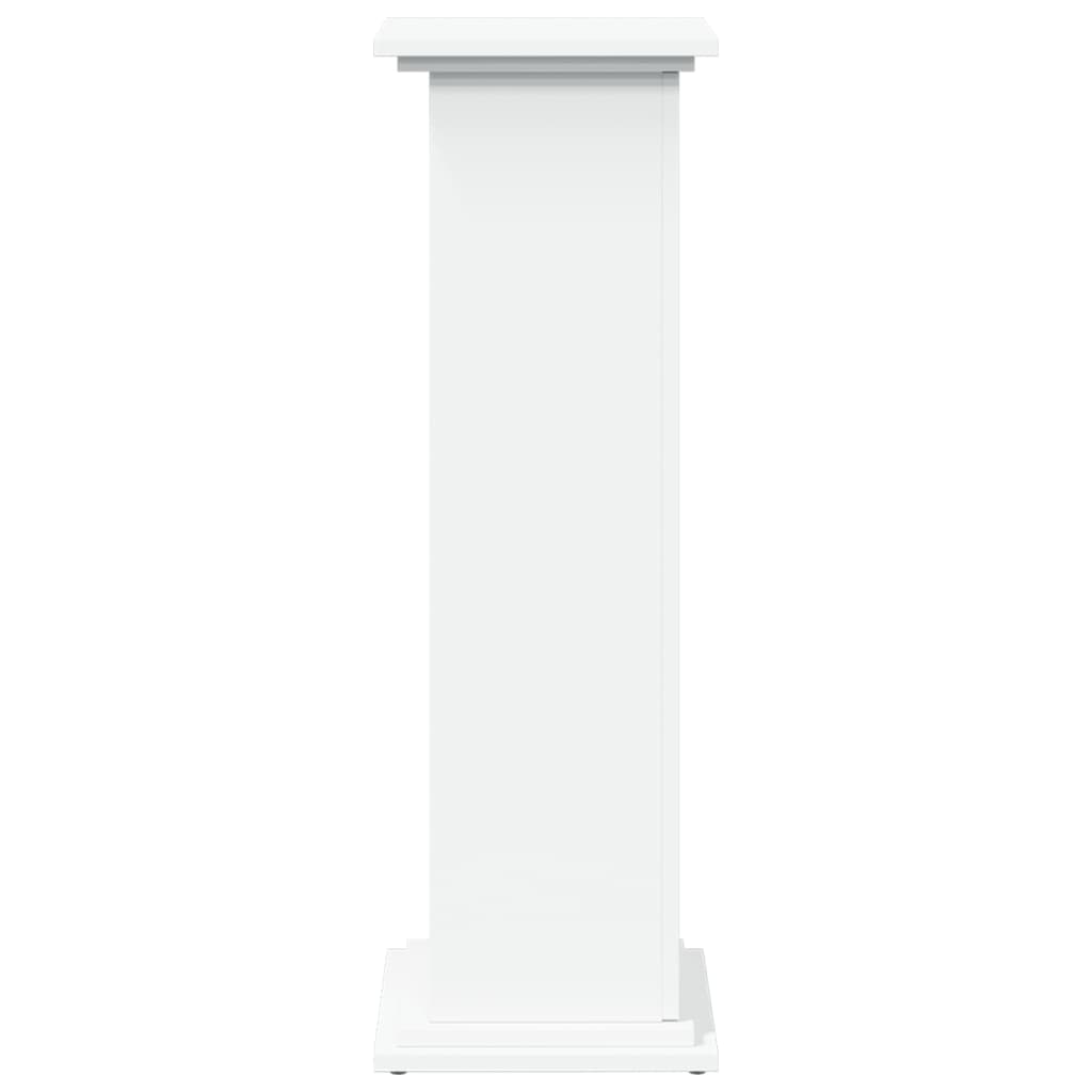 Supporto Espositivo Portaoggetti Bianco 31x30x90 cm Truciolato 854607