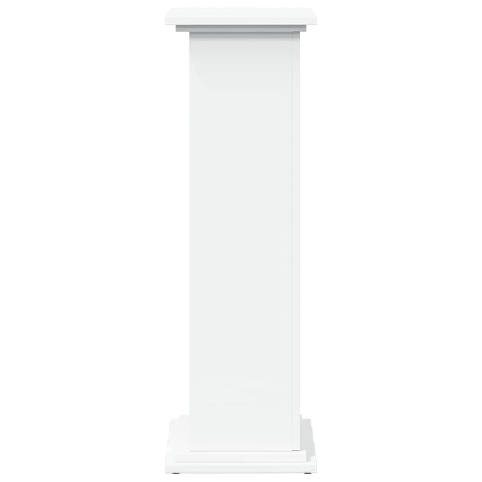 Supporto Espositivo Portaoggetti Bianco 31x30x90 cm Truciolato 854607