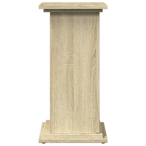 Espositore con Portaoggetti Rovere Sonoma 31x30x60cm Truciolato 854618