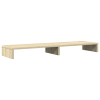 Supporto Monitor Rovere Sonoma 100x27x10 cm Legno Multistrato 854654