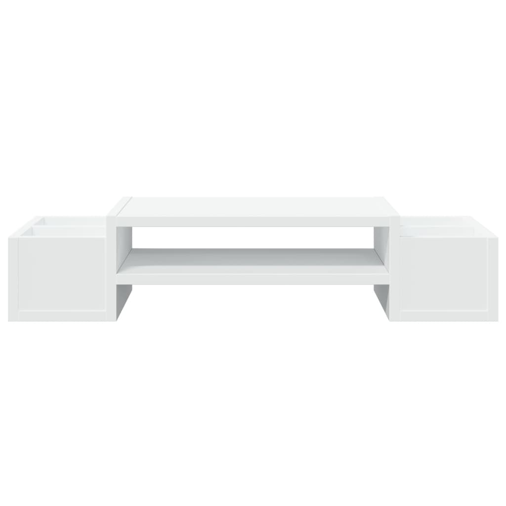 Supporto Monitor con Contenitore Bianco 50x27x15 cm Truciolato 854679