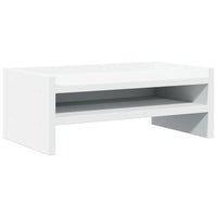 Supporto per Monitor Bianco 42x24x16 cm in Legno Multistrato 854715