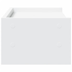 Supporto per Monitor Bianco 42x24x16 cm in Legno Multistrato 854715