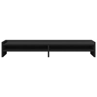 Supporto per Monitor Nero 100x24x16 cm in Legno Multistrato 854725