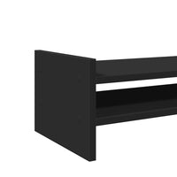 Supporto per Monitor Nero 100x27x20 cm in Legno Multistrato 854788