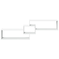 Mobile a Parete 158x18x53 cm Bianco in Legno Multistrato 854814