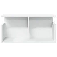 Mobile a Parete 60x20x30 cm Bianco in Truciolato 854823