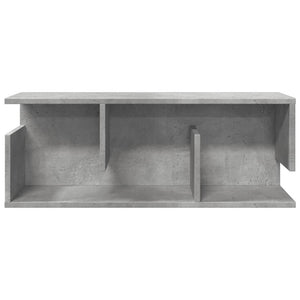 Mobile a Parete 80x20x30 cm Grigio Cemento in Legno Multistrato 854835