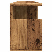 Mobile a Parete 100x20x30 cm Legno Antico in Legno Multistrato 854848