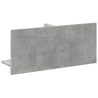 Mobile a Parete 70x16,5x30 cm Grigio Cemento Legno Multistrato 854853