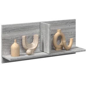 Mobile a Parete 70x16,5x30cm Grigio Sonoma in Legno Multistrato 854855