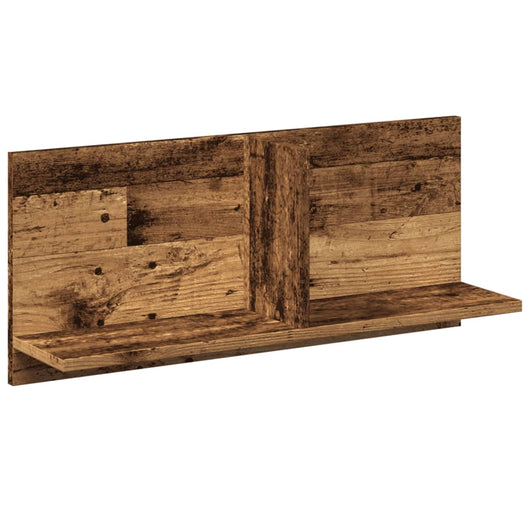 Mobile a Parete 70x16,5x30 cm Legno Antico in Legno Multistrato 854857