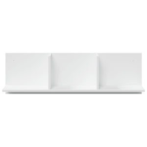 Mobile a Parete 100x16,5x30 cm Bianco in Truciolato 854859