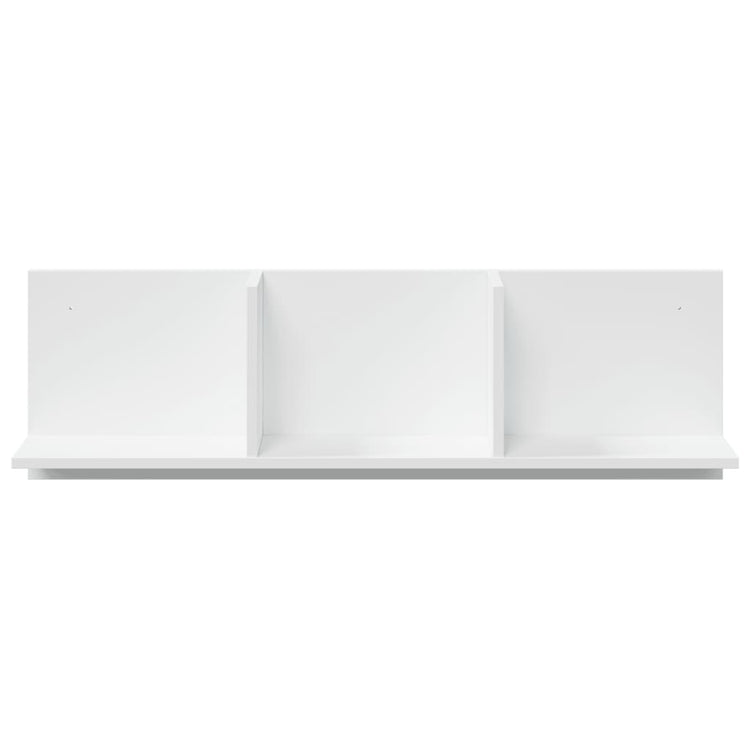 Mobile a Parete 100x16,5x30 cm Bianco in Truciolato 854859