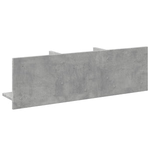 Mobile a Parete 100x16,5x30 cm Grigio Cemento in Truciolato 854862