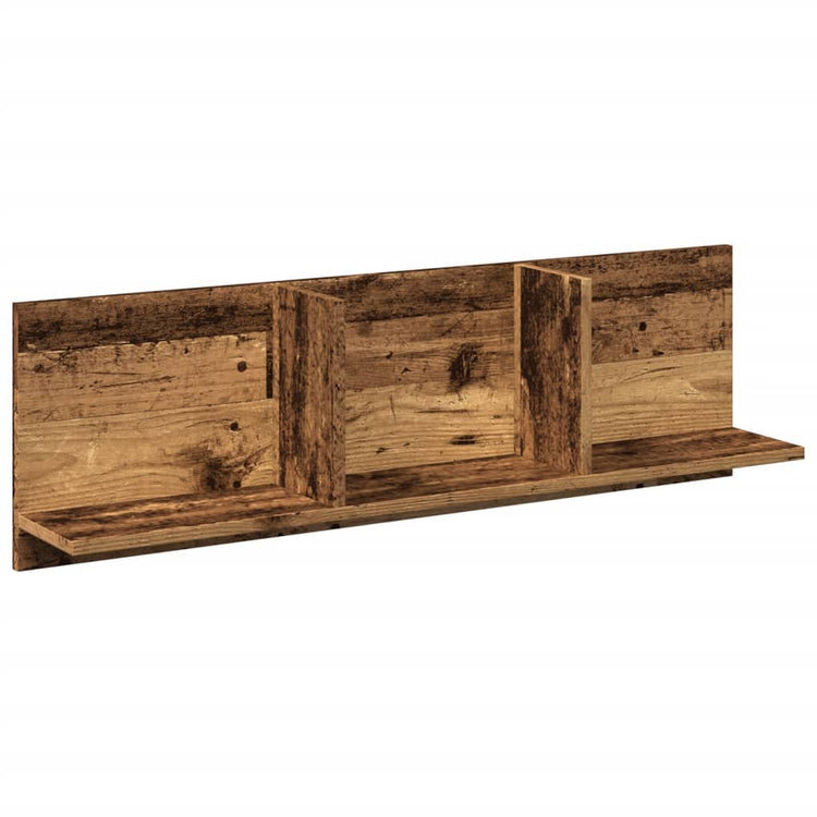 Mobile a Parete 100x16,5x30 cm Legno Antico in Truciolato 854866