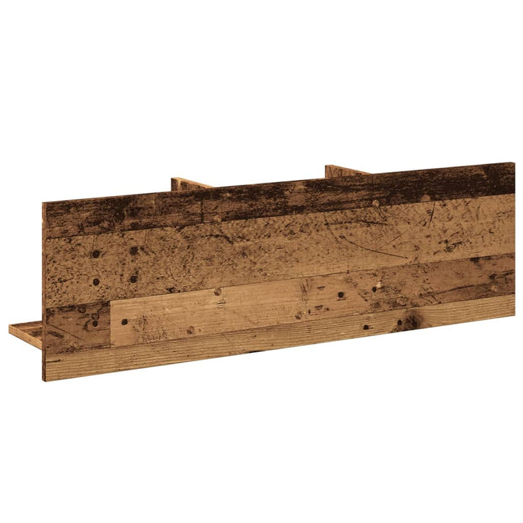 Mobile a Parete 100x16,5x30 cm Legno Antico in Truciolato 854866