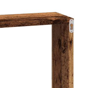 Mobile a Parete 100x16x30 cm Legno Antico in Legno Multistrato 854875