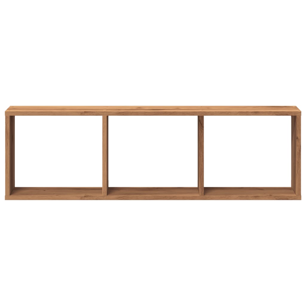 Mobile a Parete 100x16x30 cm Artigianale in Legno Multistrato 854876