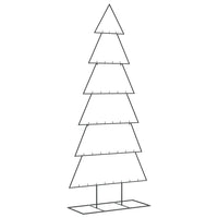 Albero di Natale Decorativo in Metallo Nero 180 cm 4018952