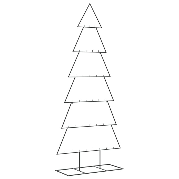 Albero di Natale Decorativo in Metallo Nero 180 cm 4018952