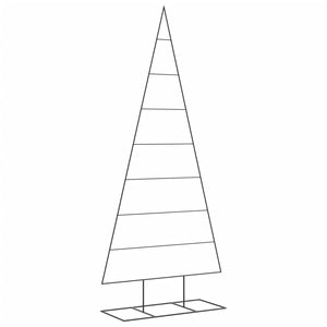 Albero di Natale Decorativo in Metallo Nero 210 cm 4018956