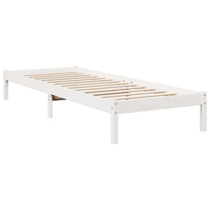 Letto Extra Lungo senza Materasso 80x200 cm in Legno di Pino 852401