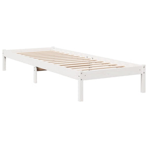 Letto Extra Lungo senza Materasso 80x200 cm in Legno di Pino 852401