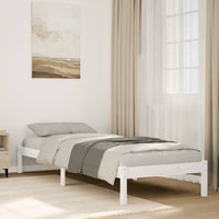 Letto Extra Lungo senza Materasso 80x200 cm in Legno di Pino 852401