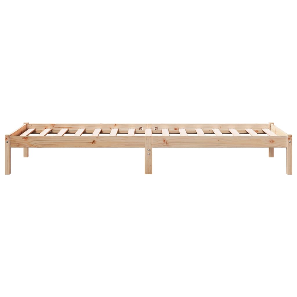 Letto Extra Lungo senza Materasso 90x210 cm in Legno di Pino 852402