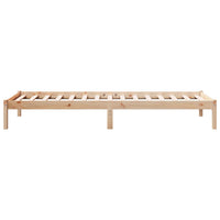 Letto Extra Lungo senza Materasso 90x210 cm in Legno di Pino 852402