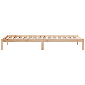 Letto Extra Lungo senza Materasso 90x210 cm in Legno di Pino 852402