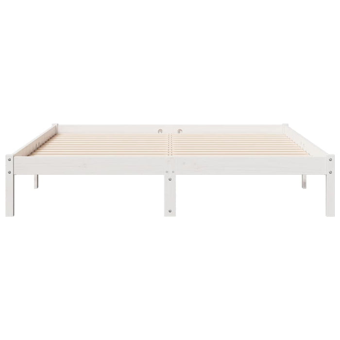 Letto Extra Lungo senza Materasso 160x210 cm in Legno di Pino 852409