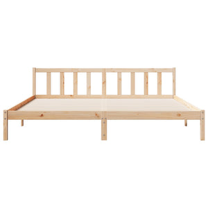 Letto Extra Lungo senza Materasso 200x220 cm in Legno di Pino 852454