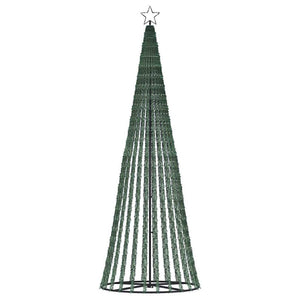 Albero di Natale a LED 475 LED Bianco Caldo 247 cm 4016396