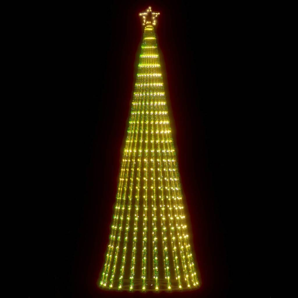 Albero di Natale a LED 475 LED Bianco Caldo 247 cm 4016396