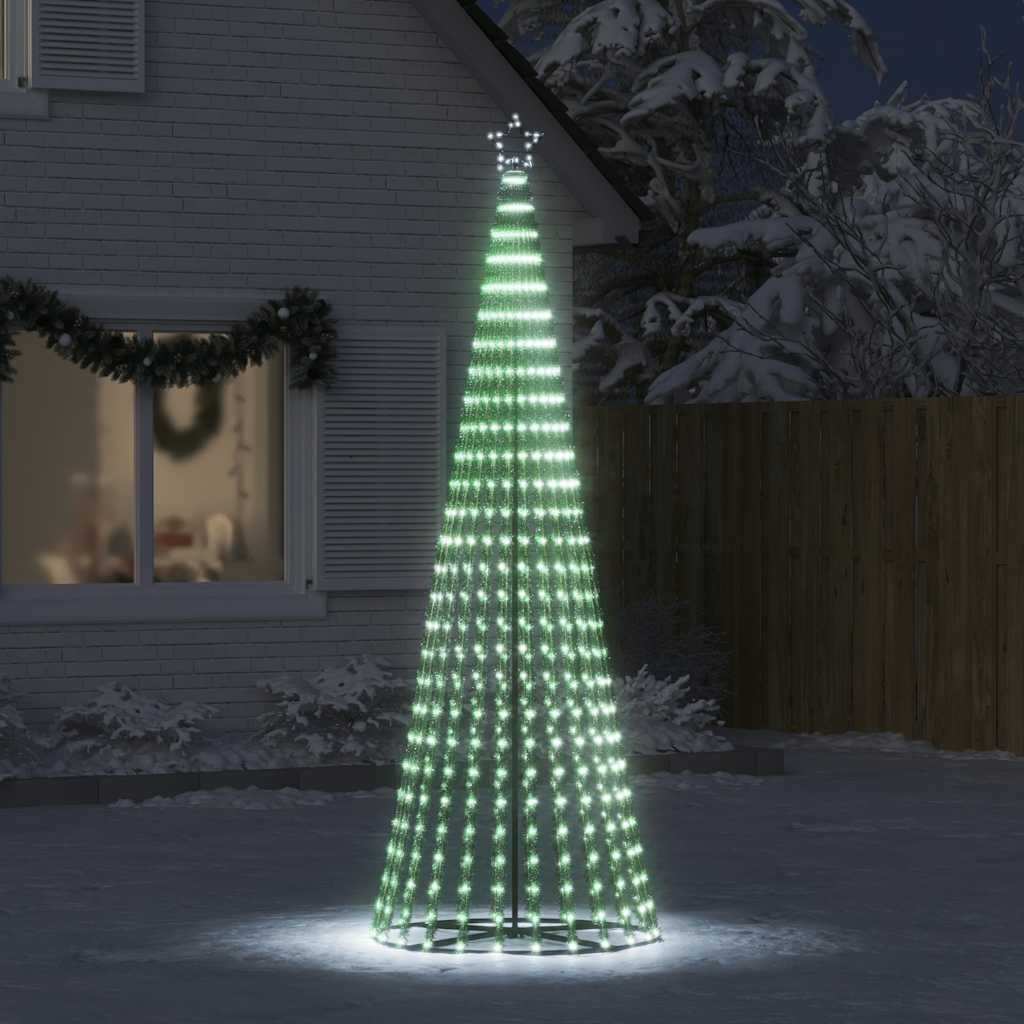 Illuminazione Albero Natale a Cono 475LED Bianco Freddo 247cm 4016397