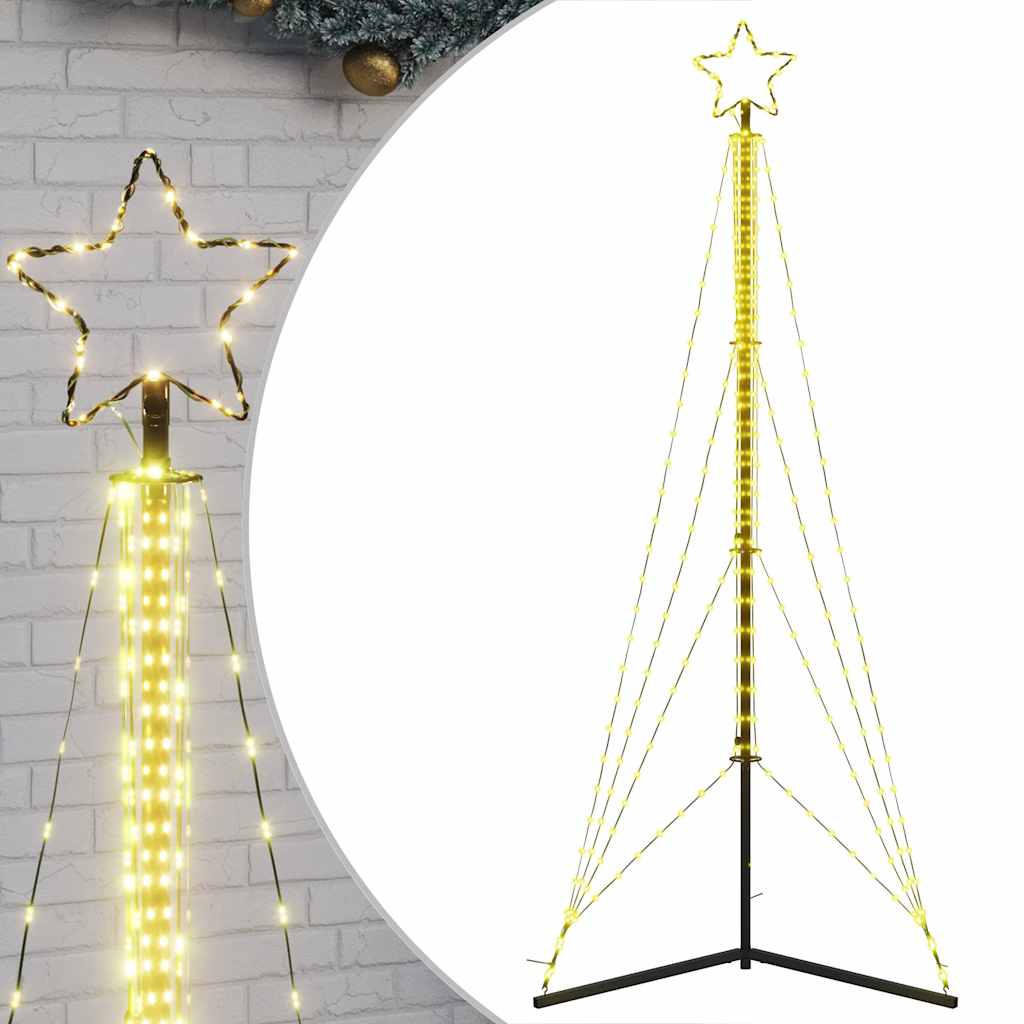 Illuminazione per Albero di Natale 483 LED Bianco Caldo 240 cm 4016412