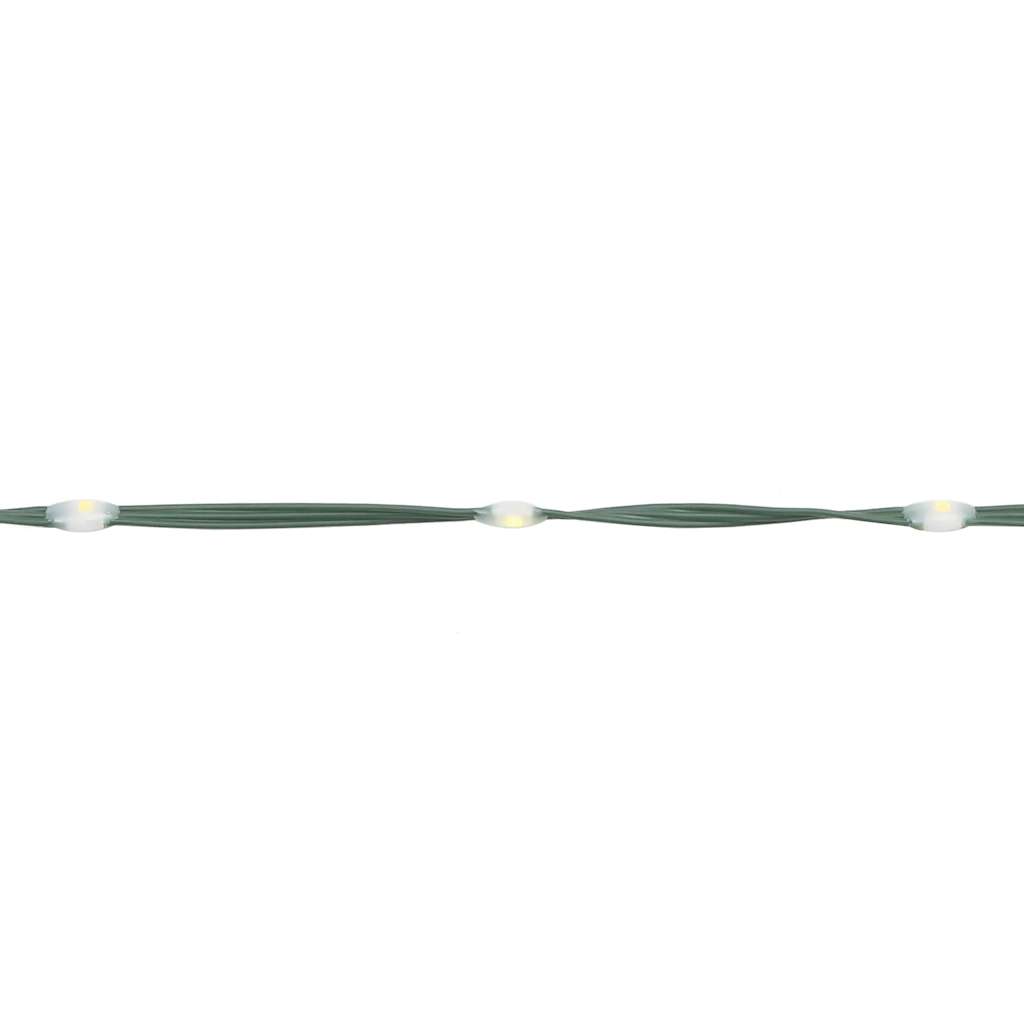 Illuminazione per Albero di Natale 483 LED Bianco Caldo 240 cm 4016412