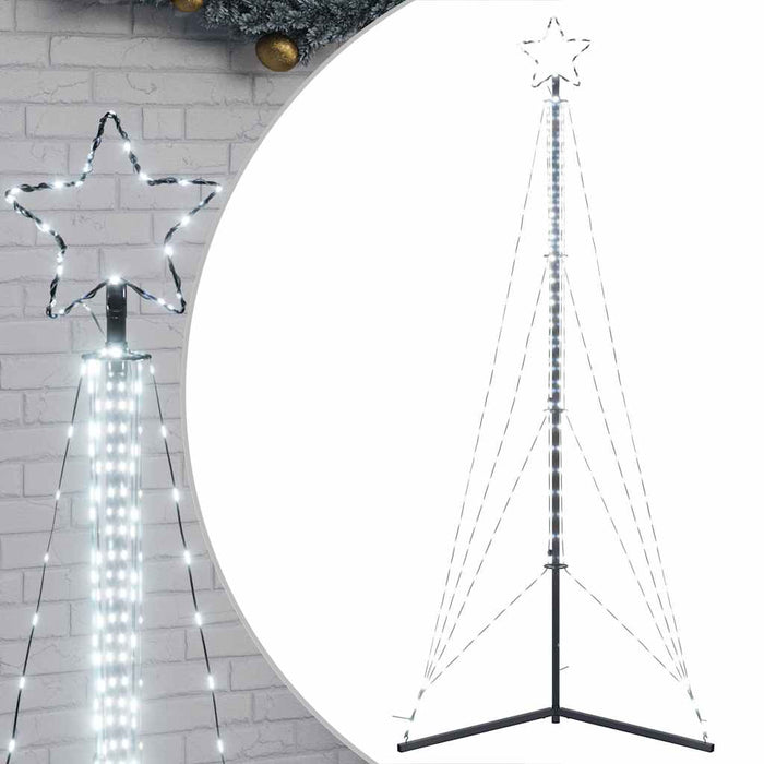 Illuminazione per Albero di Natale 483 LED Bianco Freddo 240 cm 4016413