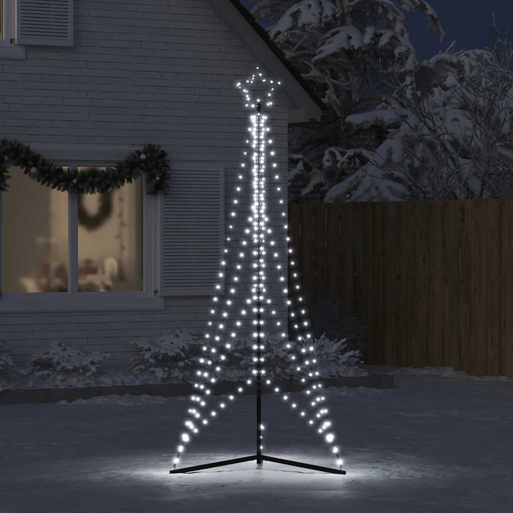 Illuminazione per Albero di Natale 483 LED Bianco Freddo 240 cm 4016413