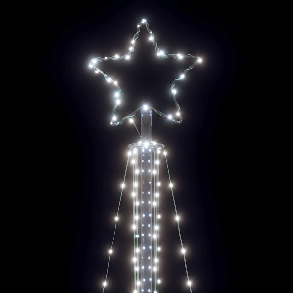 Illuminazione per Albero di Natale 483 LED Bianco Freddo 240 cm 4016413