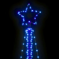 Illuminazione per Albero di Natale 483 LED Blu 240 cm 4016414