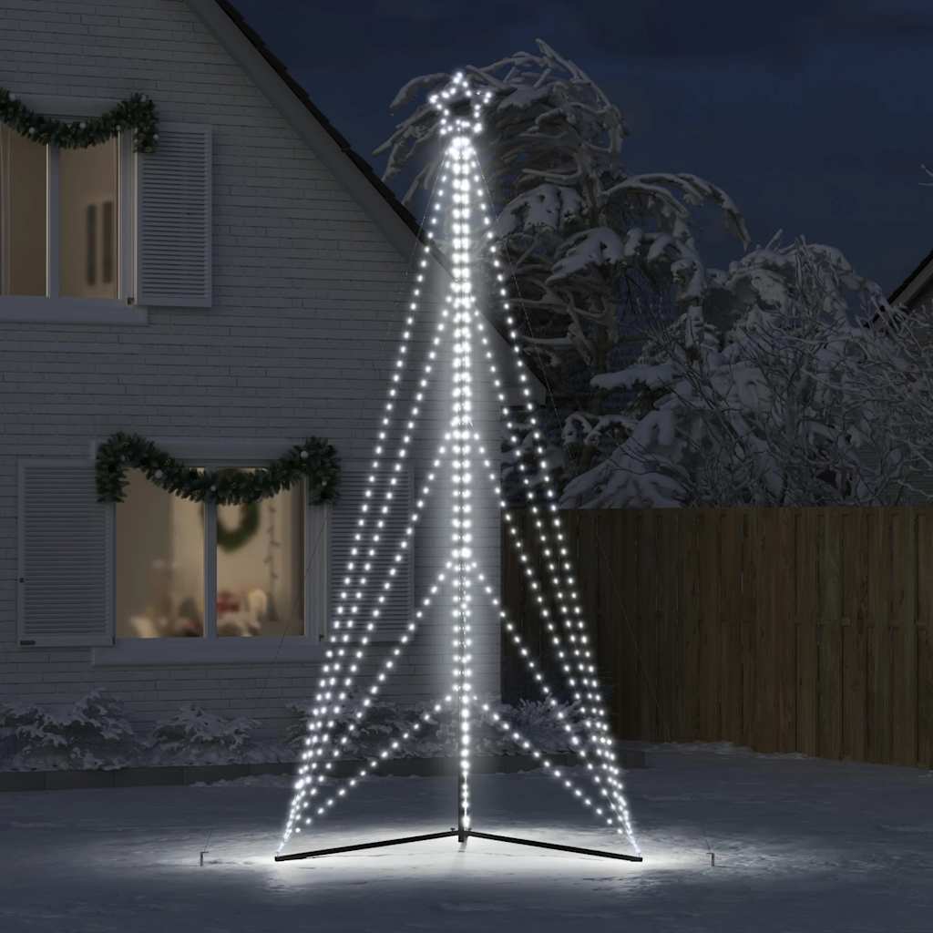 Illuminazione Albero di Natale 615 LED Bianco Freddo 404,5cm 4016421