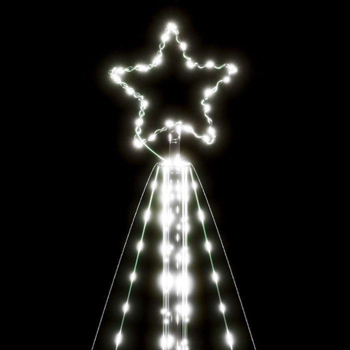 Illuminazione Albero di Natale 615 LED Bianco Freddo 404,5cm 4016421