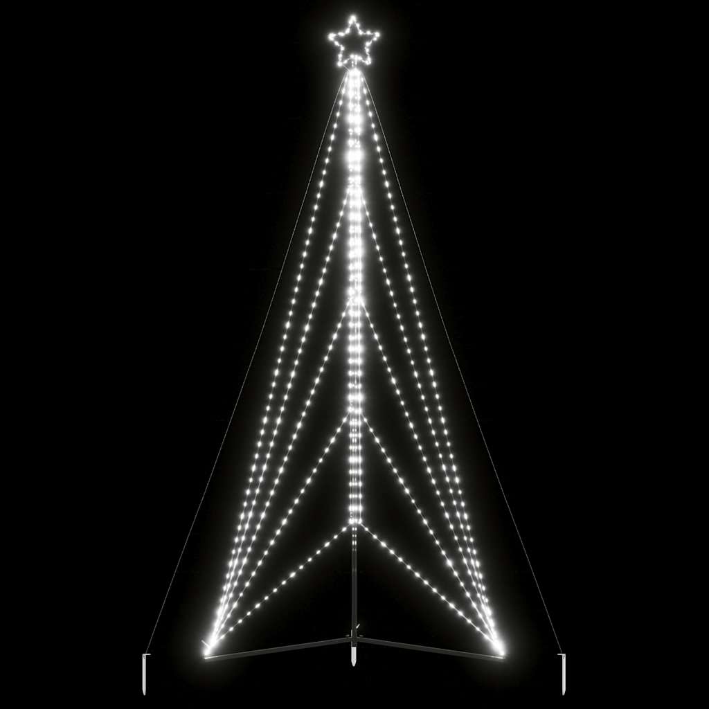 Illuminazione Albero di Natale 615 LED Bianco Freddo 404,5cm 4016421