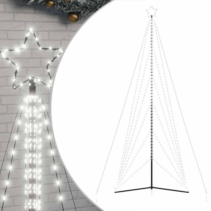 Illuminazione per Albero di Natale 861 LED Bianco Freddo 478 cm 4016425