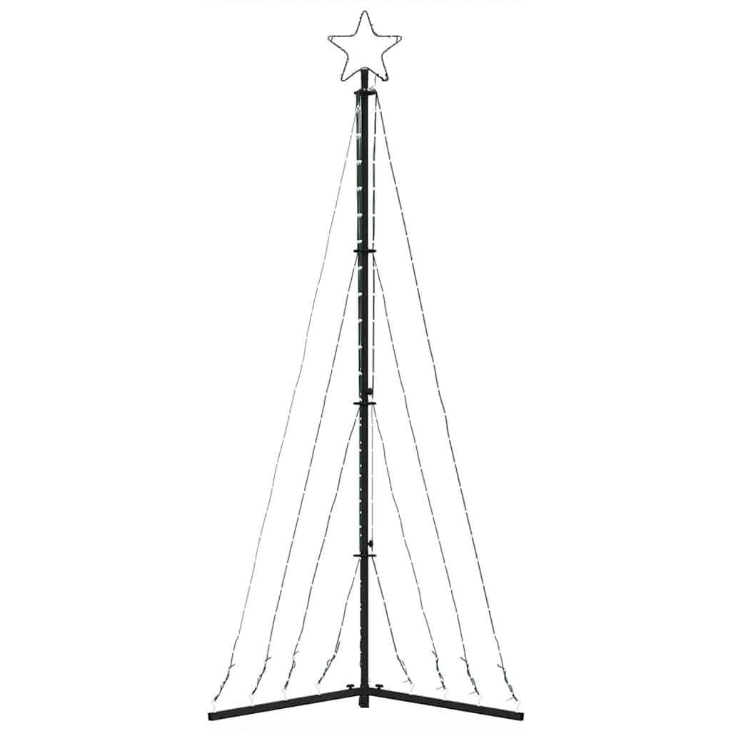 Albero di Natale a LED 339 LED Bianco Caldo 187 cm 4016428