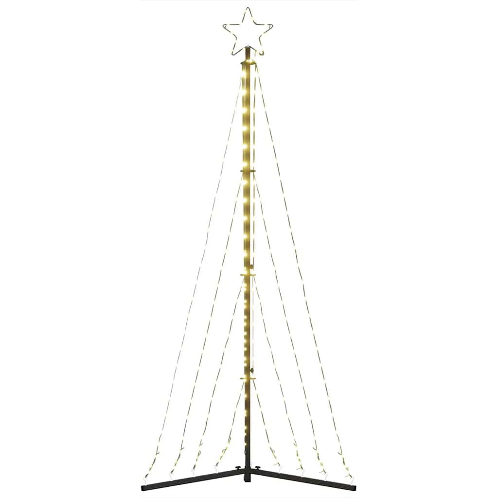 Albero di Natale a LED 339 LED Bianco Caldo 187 cm 4016428