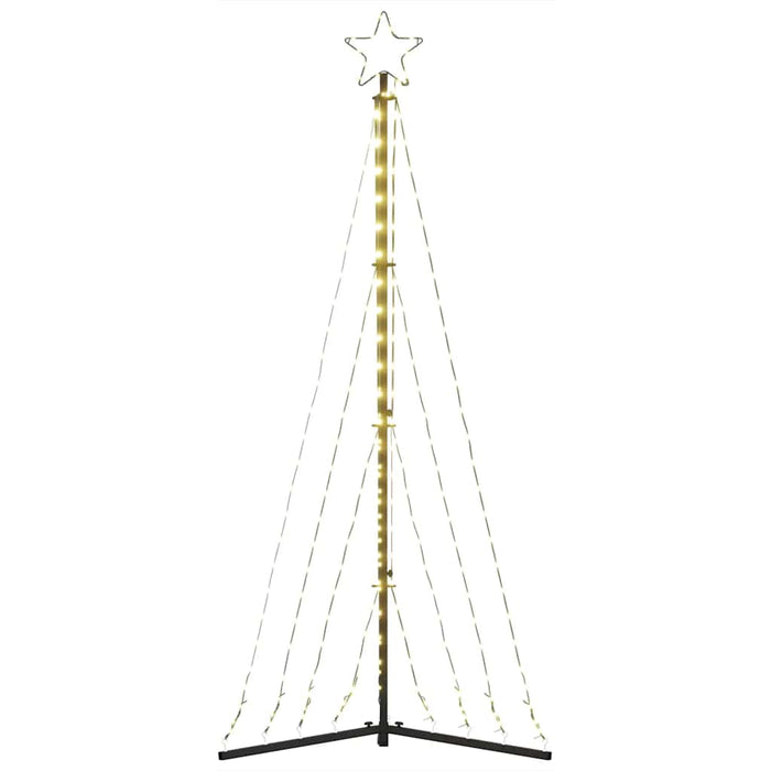 Albero di Natale a LED 339 LED Bianco Caldo 187 cm 4016428